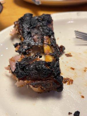 These are the Fall off the bone ribs from the menu.