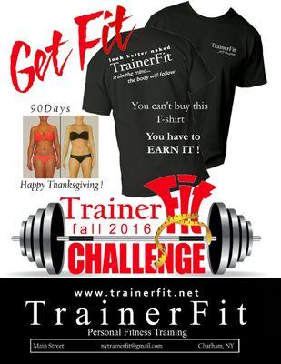 TrainerFit fall challenge