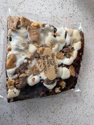 Peanut Butter Cup S'mores Brownie