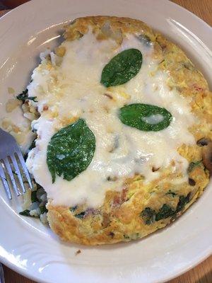 This is the popeye frittata!