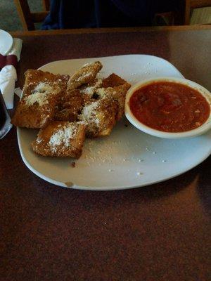 fried ravioli