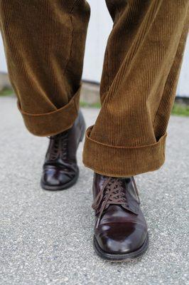 Alden x Brogue Ruby Hill boot