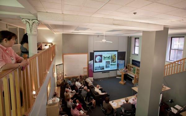 We also have facilities for workshops, presentations and events.