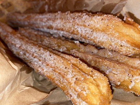 Fresh made churros