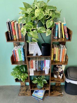 Take one or leave one community bookshelf