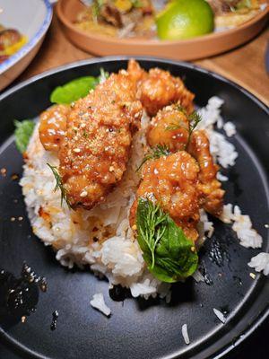 Fish Chicharron Bowl