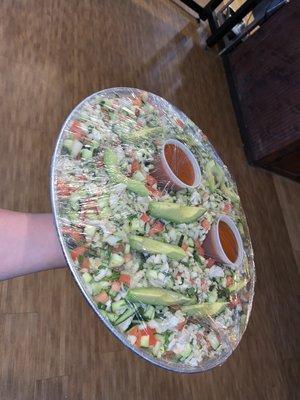 Ceviche de camarón