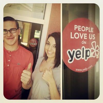 Thank you for taking the time to review us on Yelp!