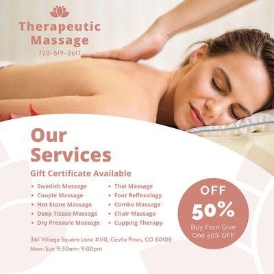 Welcome To Therapeutic Massage