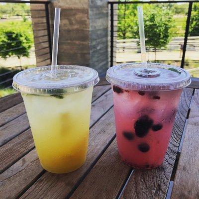 Mango Nojito and Berry Nojito. Instagram: @houstonfoodee