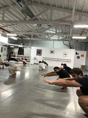 Monday night training class