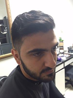 Today hairstyle for men