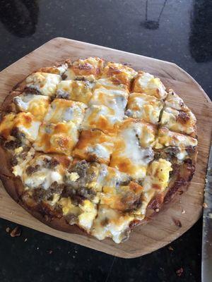 Sausage/Egg Breakfast Pizza