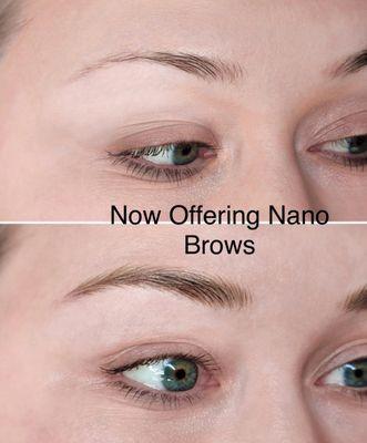 Now offering nano Brows