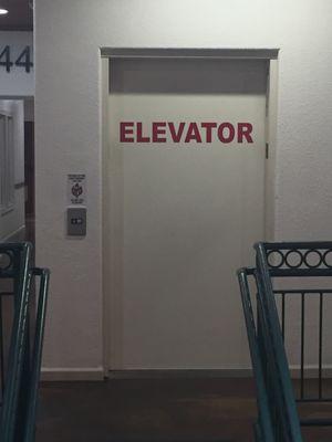 Elevator Available