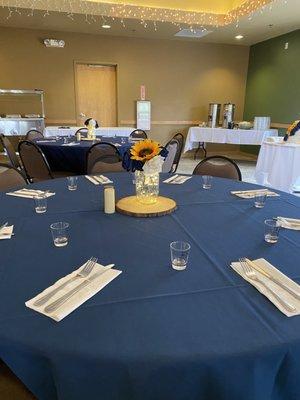 Our guest tables