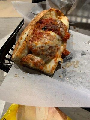 Meatball sandwich