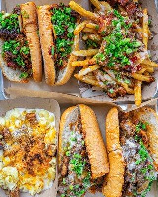 @kenty_eats | sumo philly, bulgogi philly, sumo fries & sumo mac & cheese