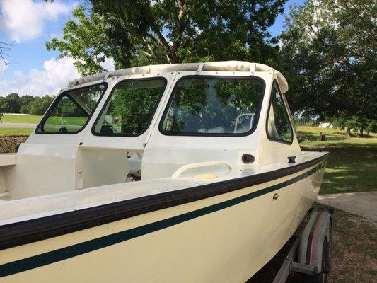 Boat glass Replacement