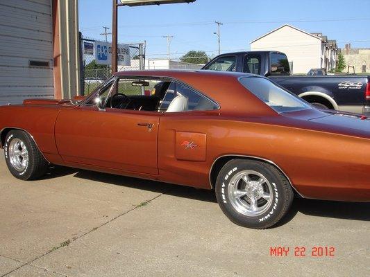 Custom Painting on Dodge Charger