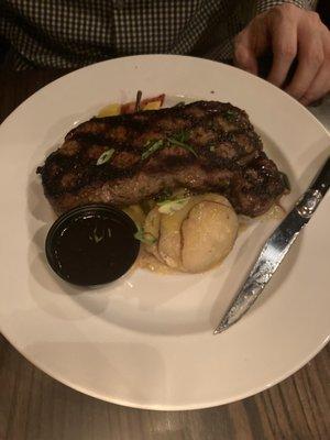 Strip steak