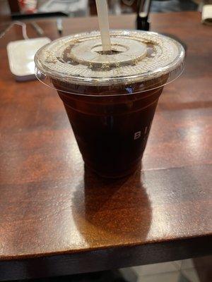 Iced coffee