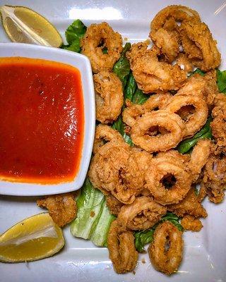 Fried calamari