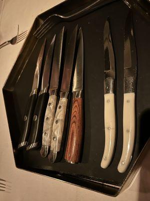 Knives to choose from