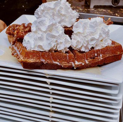 OMG!!! Churro Waffles.