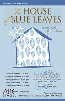 Community Stage Production of House of Blue Leaves!
 Through Nov 23, 2019