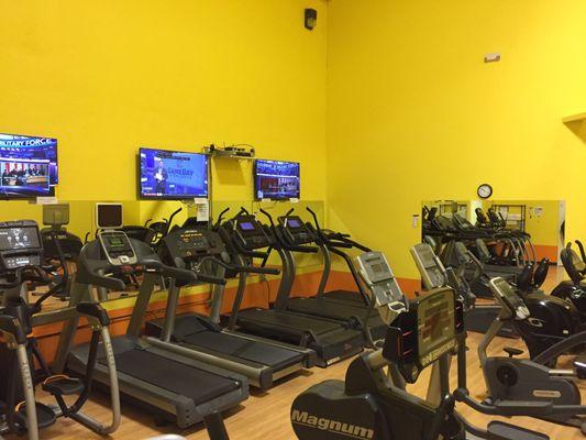 2nd cardio machine area