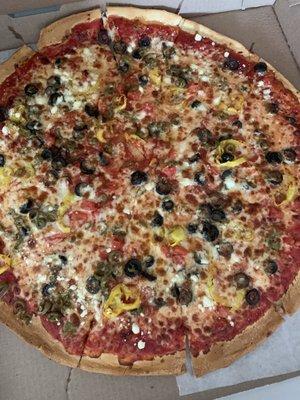 The Greek Pizza