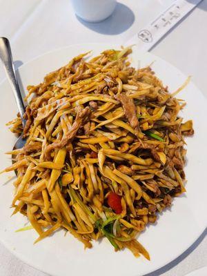 93. Shredded Pork with Baby Bamboo shoots