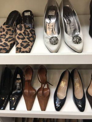 YSL, Ferragamo, you name it. Beautiful designer shoes at incredible prices.