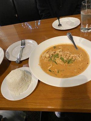 Panang Curry with chicken