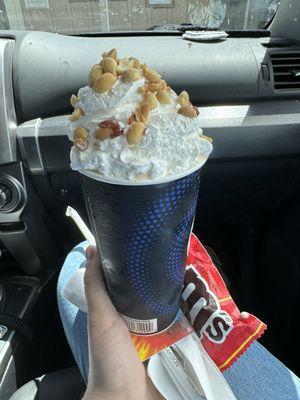 Peanut butter milkshake