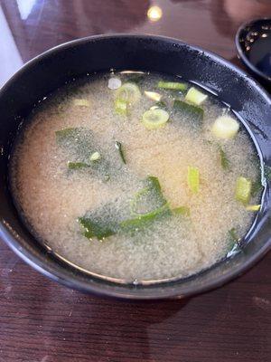 Side Miso Soup, included side with K ramen