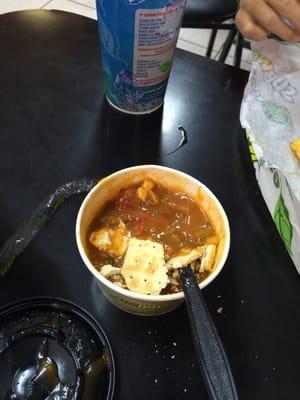 Tomato chili soup