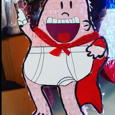 Captain underpants piñata