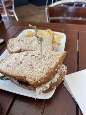 Chicken salad sandwich