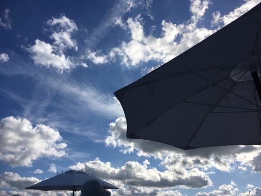 Beach lounge chairs and umbrellas available every day.  Naps are encouraged