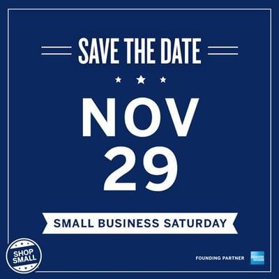 #ShopSmall with us on Small Business Saturday! Enter our social media contest to win a $50 gift certificate!