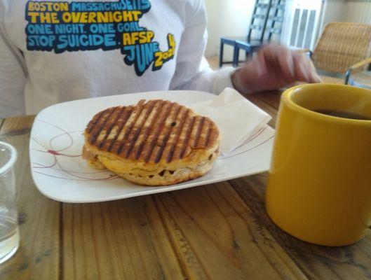 Breakfast panini