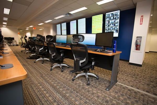 The ColoCrossing network operations center in Buffalo NY