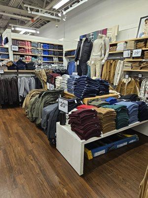 Men's clothing