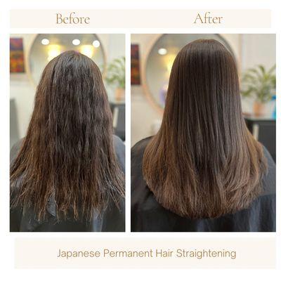 Japanese Permanent Hair Straightening