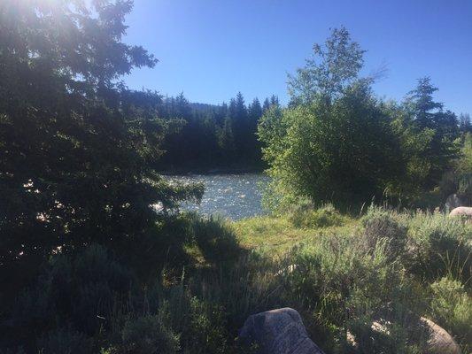 Morning on the Madison River. Time to get fishing!