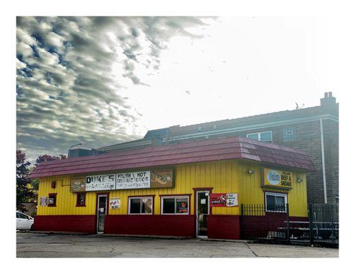 Duke's . 5659 N Central Ave, Chicago,Old School Chicago Fast Food Place. Hotdogs Italian Beef Polish Steak Fish Chicken Sandwiches etc.