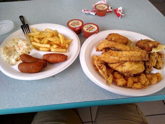 Carolina Seafood Platter