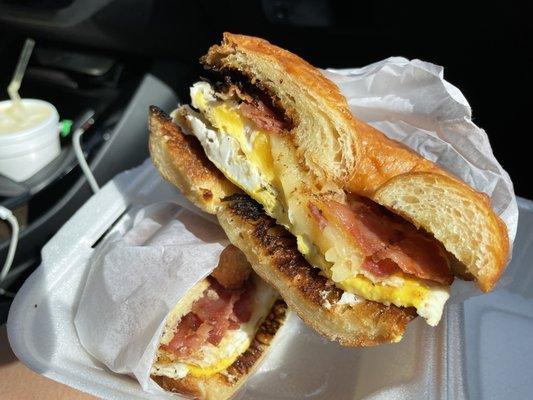 Breakfast sandwich